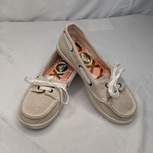 Roxy Skooner V Women's Lace Up Flats Size 5.5